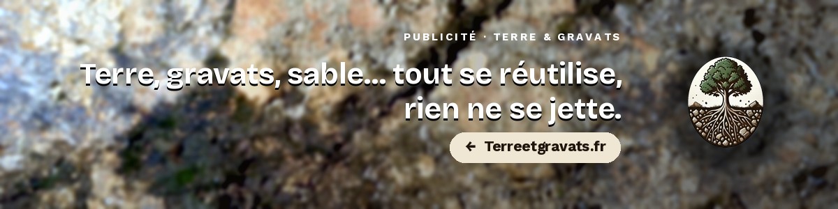 Terre & Gravats — Terre, gravats, sable... tout se réutilise, rien ne se jette. Découvrir terreetgravats.fr